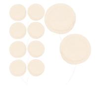 Abaodam 20pcs Beige Cotton Coffee Syphon Cloth Replacement Filters for Syphon Coffee Maker Reusable Household Filter Suitable for Families and Bars