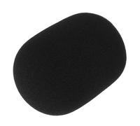 Abaodam 20Pcs Black Sponge Microphone Covers Thick Protective Mic Covers for Audio Recording for Preventing Distortion Feedback Fit for Various Microphones