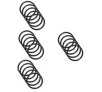 Abaodam 20pcs Buddhist Sound Bowl Rubber Ring for Fixing Singing Bowl Mat Sound Mat Use during Meditation Ringing Meditation Ring Rubber