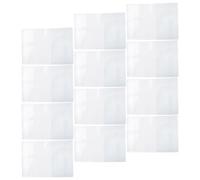 Abaodam 20pcs Clear Passport Organizer Cover Multipurpose Transparent Travel Passport Holder with Card Slots for Id Business Cards Document Storage Protective and Convenient Travel