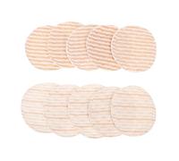 Abaodam 20pcs Cotton Nursing Breast Pads Reusable for Professional Breastfeeding Comfortable Cushions for Maternity Use