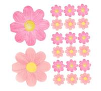 Abaodam 20pcs Daisy Shaped Paper Napkins for Boys and Girls Parties Reusable Floral Tableware for Birthdays Weddings and Holiday Celebrations Fun and Sturdy Design