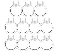 Abaodam 20pcs Diamond Arts Magnifying Lens for Drill Pen with Plastic Clip, Easy to Operate and Comfortable to Hold, for Home Use and Hand-made Painting Crafts