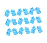 Abaodam 20Pcs DIY Electric Fence Wire Insulators Portable Plastic Post Protectors for Livestock Safety Farm Accessories Non-conductive Line Insulators