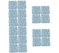 Abaodam 20pcs Drum Cymbal Mute Pad Sound Dampening Practice Pad for Snare Percussion Shock Absorbing Mat for Washer Vibration Control