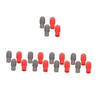 Abaodam 20pcs Drumstick Caps Noise-reducing Tips for Drum Practice Flexible Easy to Use Drum Mute Accessories for Musicians The Go