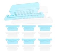 Abaodam 20pcs File Tabs for Hanging Folders Plastic Assorted Color Labels with Quick Identification Feature File Classification for Office Organization