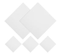 Abaodam 20pcs High Temperature Resistant Pottery Kiln Mats - Ceramic Support Pads for Glazing Techniques and DIY Pottery Maintenance - Refractory Square Sheets for Kiln Firing Arts Crafts