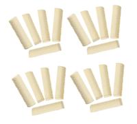 Abaodam 20pcs Mandolin Bone Nut Replacement Slotted String Nuts for Enhanced Sound Quality Smooth Finish for Mandolin Repair and Maintenance