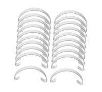 Abaodam 20pcs Metal Spring Clips for Chicken Coop Durable Cage Door Fixing Tool for Poultry Farming Reusable Hooks for Securing Cage Doors and Hanging Accessories Various Settings
