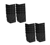 Abaodam 20pcs Plastic Corner Protectors for Audio Equipment Right Angle Cabinet Guards for Speaker Cases and Tables Easy Install Sound System Corner Bumpers Multi Use Edge Guards for Stage