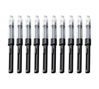 Abaodam 20pcs Push-pull Ink Absorbers for Fountain Pen Practical Ink Fill Assistant Useful Student Stationery Compatible and Cartridges