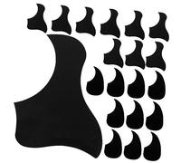 Abaodam 20pcs Pvc Acoustic Guitar Pickguard Set 41-inch Waterdrop Bird Shape Scratch Protection Stickers for Folk Classical Guitars Anti-scratch Panel Accessories