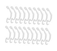 Abaodam 20pcs Rabbit Cage Door Clamp Small Animal Cage Connector Secure Pet Hamster Clips for Indoor Pet Rabbit Pens