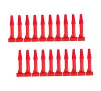 Abaodam 20Pcs Red Plastic Tongue Sticking Party Whistle Mouthpiece Reptile Theme Party Favors Noise Maker Blowouts for Birthday and Celebration Supplies
