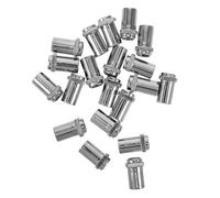 Abaodam 20pcs Replacement Drum Swivel Nuts Screw Nut Drum Set Hardware for Cymbal Stand Parts