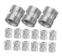 Abaodam 20pcs Silver Metal Guitar String Pins Folk Acoustic Guitar Bridge Beads Tail Pins Accessories