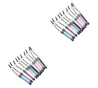Abaodam 20pcs Slim Capacitive Diamond Crystal Crystal Pens Stylus Touch Pen for Tablets Glitter Capacitive Diamond Stylus Use as Phone for Touch Screen Random Color