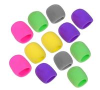 Abaodam 20pcs Thick Microphone Covers for Ktv Handheld Mic Microphone Protective Sponge Covers Mic for Vocal Dampener