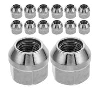 Abaodam 20PCS Tire Screw Nut Accessories for Car Wheels with Open-End Cap Design Steel, Corrosion Resistance, Suitable for Wheel Modification