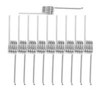 Abaodam 20pcs Trash Can Lid Torsion Spring Garbage Bucket Torsional Spring Iron-Nickel 4-Coil for Trash Can Lid and Rubbish Containers Home Kitchen Repair