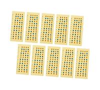 Abaodam 20pcs Ukulele Musical Scale Stickers Paper Sheet for Beginners with Anti-sweat Feature, Beautiful Appearance and Professional Design to Help Master the Ukulele