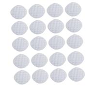 Abaodam 20pcs Washable Nursing Pads Organic Cotton Breast Pads for Maternity Soft Breathable Feeding Essentials with Outer Absorbent Covers for Breastfeeding Mothers