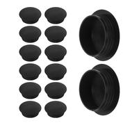 Abaodam 20pcs Wheelchair Front Wheel Covers Universal Dust Cap Lightweight Plastic Protective Caps Effortless Installation for Wheelchair Caster Wheels in Care Settings and Outdoor Use