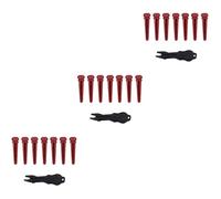 Abaodam 21pcs Guitar Bridge Shell Design Black String Puller Acoustic Guitar Accessories Lightweight Pegs for Easy Installation and Enhanced Sound Quality