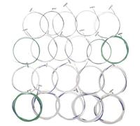 Abaodam 21pcs Guzheng Strings Kit Professional Metal Wire Replacement Multipurpose Guzheng Parts for Stringed Instruments Music Accessories