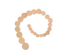 Abaodam 23pcs Oboe Sound Hole Pads Set Cork Gasket Repair Parts for Wind Instruments Odorless Replacement Mats for Oboe Sound Insulation and Air Tightness