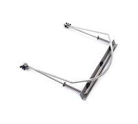 Abaodam 24holes Metal Frame Harmonica Stand Harmonica Holder Neck Bracket Neck Holder for Mouth Organ Accessory