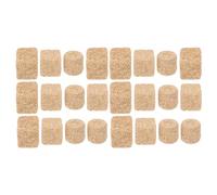 Abaodam 24pcs Artificial Hay Bales Miniature Haystacks for Crafts Decorative Straw Hay Haystack Shape Three Styles Included Lifelike Sturdy Wood Material Versatile Decoration Stay in Great