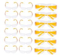 Abaodam 24pcs Kids Safety Goggles for Children, Orange PC Protective Eyewear with Comprehensive Protection and Sight, for Science Lab and Outdoor Activities