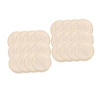 Abaodam 24pcs Nursing Pads Reusable Breastfeeding Cotton Breast Cushions Washable Feeding Pads for Women