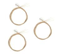 Abaodam 24pcs Portable Mandolin Strings Mandolin String Replacement for Part Accessories Lyre for Light Usage