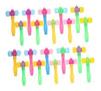 Abaodam 24pcs Squeaky Hammer for Pounding Plaything to Enhance Hand-eye Coordination and Dexterity Interactive Beating Hammer for Boys for Parties and Outdoor Fun