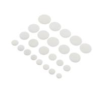 Abaodam 24pcs White Bassoon Cushions Synthetic Material Bassoon Pads User-friendly Design Easy to Use Features for Repair and Maintenance Random Color