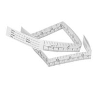 Abaodam 25 Pack Disposable Paper Measuring Tape Dual Metric and Imperial Scale Ruler 39.37 in for Body Measurement Students and Engineers