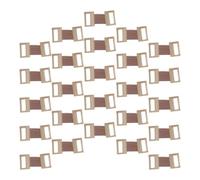 Abaodam 25pcs Elastic Bandage Clips with Aluminum Hooks Replaceable Wrap Fastener Pins for Secure Bandaging Stretch Metal Clasps for Various Types Light Brown and Adjustable Support