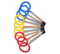 Abaodam 27 pcs Safety Walking Rope with Handles for Preschool Bright Anti-Lost Leash for Kindergarten Outdoor Activities Use Organizer for Teachers and Caregivers