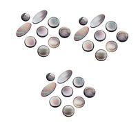 Abaodam 27pcs Alto Tenor Soprano Saxophone Buttons Set Green Inlays for Enhanced Saxophone Performance Lightweight Easy to Use Accessories for Musicians