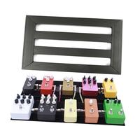 Abaodam 28pcs Electric Guitar Effects Pedal Accessory Set Mounting Bracket Hook Tape and Cable Ties Easy to Install Temperature Resistant for Gigging Musicians
