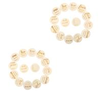 Abaodam 28pcs Wooden Circles Progress Cards Monthly Birth Announcement Sign Monthly Discs Signs Newborn Photography Props Months Wood Discs