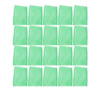 Abaodam 290pcs Foam Mesh Fruit Protector Bags for Pear and Potatoes, Green EPE Foam Reusable Cushion Net for Grocery Storage and Transport, 5.5x2.7 Inches