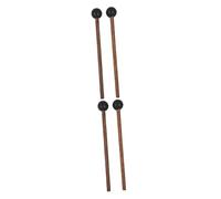 Abaodam 2pairs Mini Wood Handle Xylophone Mallet Ergonomic Tongue for Beginners and Professionals Smooth Percussion Instrument for Boys and Girls and Adults