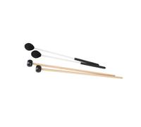 Abaodam 2pairs Rubber Marimba Hammers Marimba Mallets Xylophone Sticks Percussion Instrument Accessories for Music Practice
