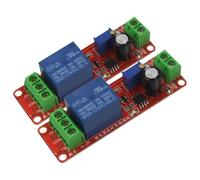 Abaodam 2pcs 12v Delay Timer Relay Module for Car Electrical Systems, Time Delay Relay Switch Compatible with 12 Volt Automotive Applications