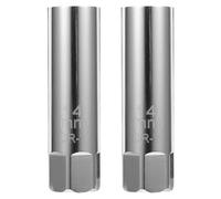 Abaodam 2pcs 14mm Magnetic Thin Wall Spark Plug Socket 3/8" Drive Car Spark Plug Wrench Removal Tool for Popular Car Brands Vehicle Maintenance