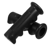 Abaodam 2pcs 25mm Diameter Plastic Wheelchair Handlebar Grips Replacement, Non-Slip Universal Handle Covers for Trolley and Cart Handles, 110mm Length Hand Grips for Mobility Aids